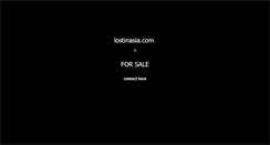 Desktop Screenshot of lostinasia.com